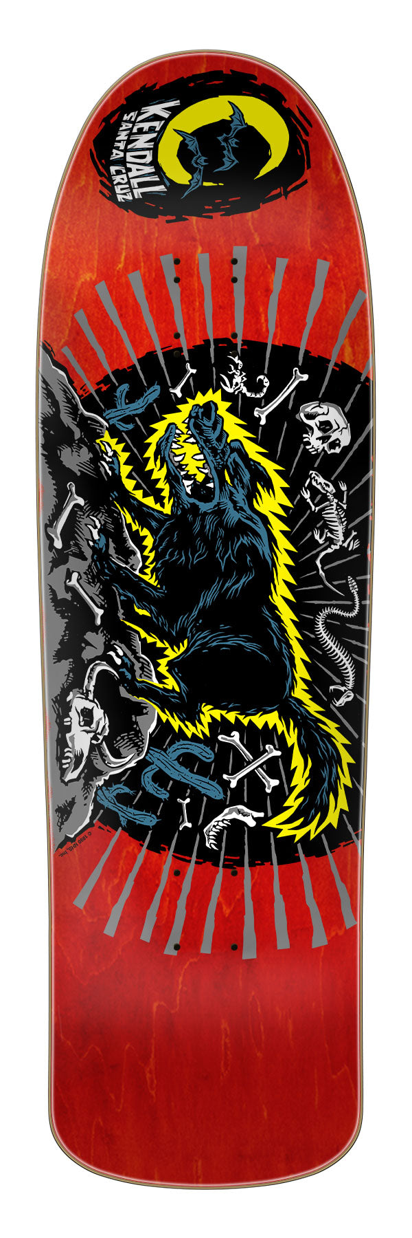 Santa Cruz - Tabla Kendall Wolf Reissue 9.28x31.45 | Lo Mejor del