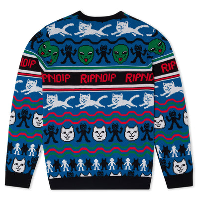 Rip N Dip - Chaleco Jolly Holiday Knit Multi - Lo Mejor De Rip n Dip - Solo Por $49990! Compra Ahora En Wallride Skateshop