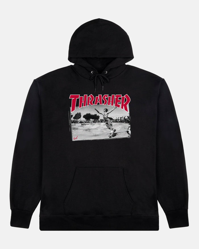 Thrasher - Poleron Canguro Jake Dish Black | Lo Mejor del 2025 en