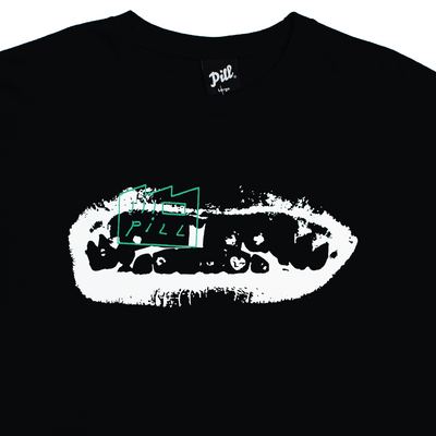Pill - Polera Big Mouth Black - Lo Mejor De The Pill Company - Solo Por $19990! Compra Ahora En Wallride Skateshop