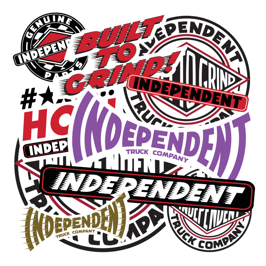 Independent - Pack de 10 Sticker