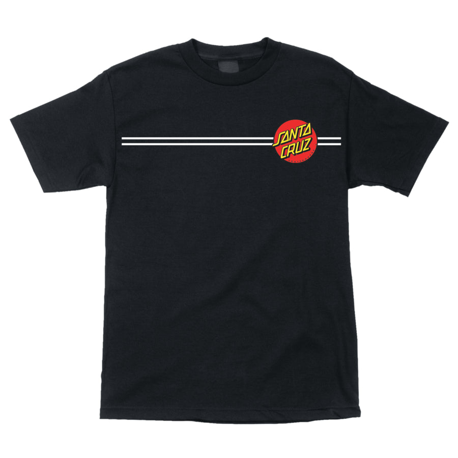 Santa Cruz Polera Classic Dot Black Wallride Skateshop