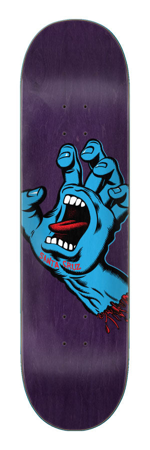 Santa Cruz - Tabla Screaming Hand 8.375 x 32 + lija de regalo