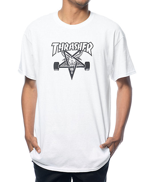 Thrasher - Polera Skate Goat White - Lo Mejor De Thrasher - Solo Por $24990! Compra Ahora En Wallride Skateshop