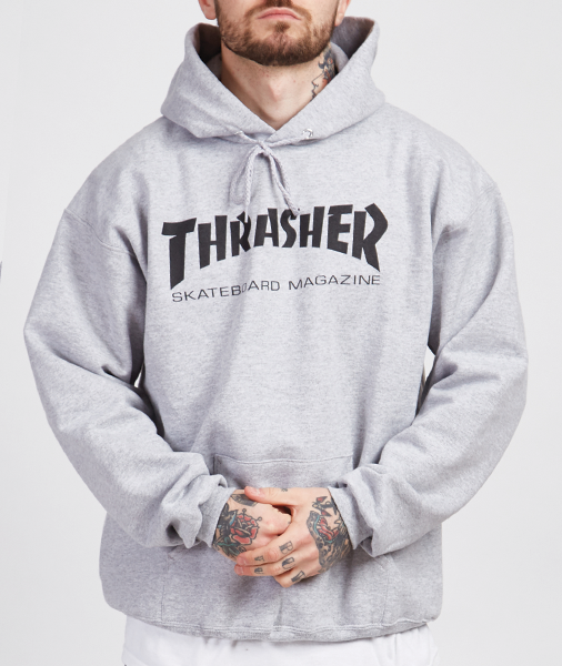 Thrasher - Polerón Canguro Skate Mag Grey - Lo Mejor De Thrasher - Solo Por $59990! Compra Ahora En Wallride Skateshop
