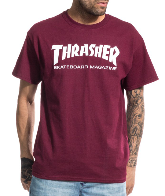 Thrasher - Polera Skate Mag Maroon - Lo Mejor De Thrasher - Solo Por $24990! Compra Ahora En Wallride Skateshop