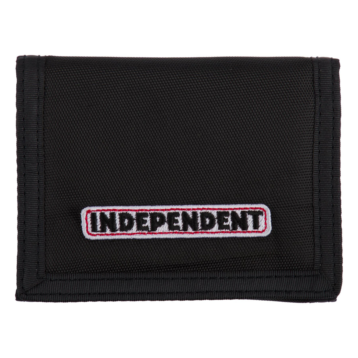 Billetera Velcro Bar Logo Black