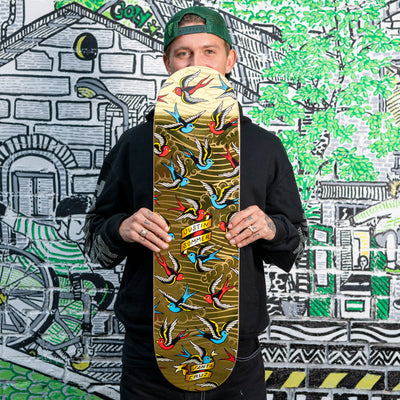 Santa Cruz - Tabla Sommer Sparrows Pro 8.25x31.8 (Gold) - Lo Mejor De Santa Cruz - Solo Por $59990! Compra Ahora En Wallride Skateshop