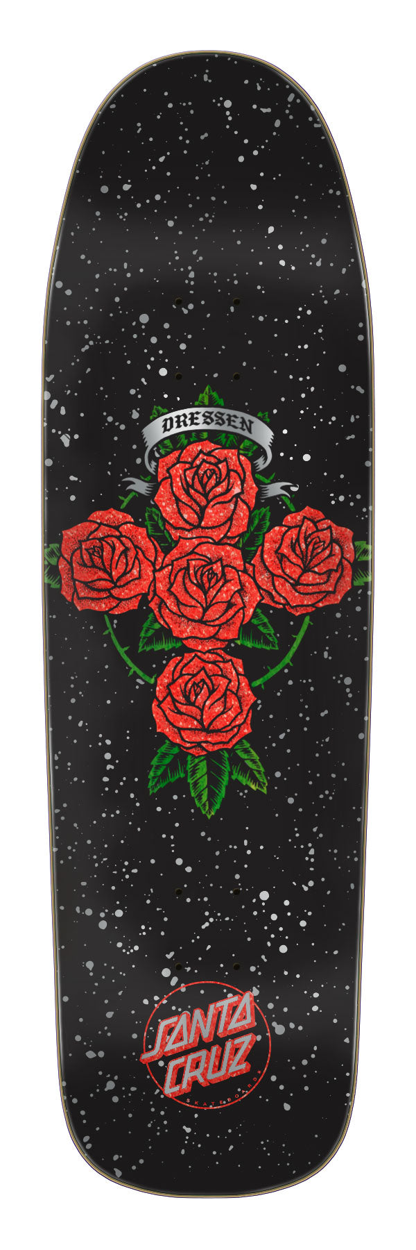 Santa Cruz - Tabla Dressen Rose Cross Shaped 9.31x32.36 - Lo Mejor De Santa Cruz - Solo Por $59990! Compra Ahora En Wallride Skateshop