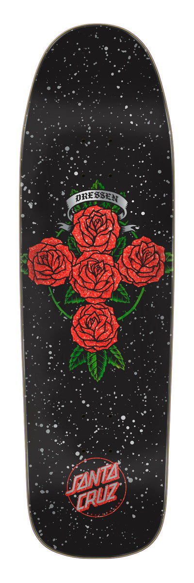 Santa Cruz - Tabla Dressen Rose Cross Shaped 9.31x32.36 - Lo Mejor De Santa Cruz - Solo Por $59990! Compra Ahora En Wallride Skateshop