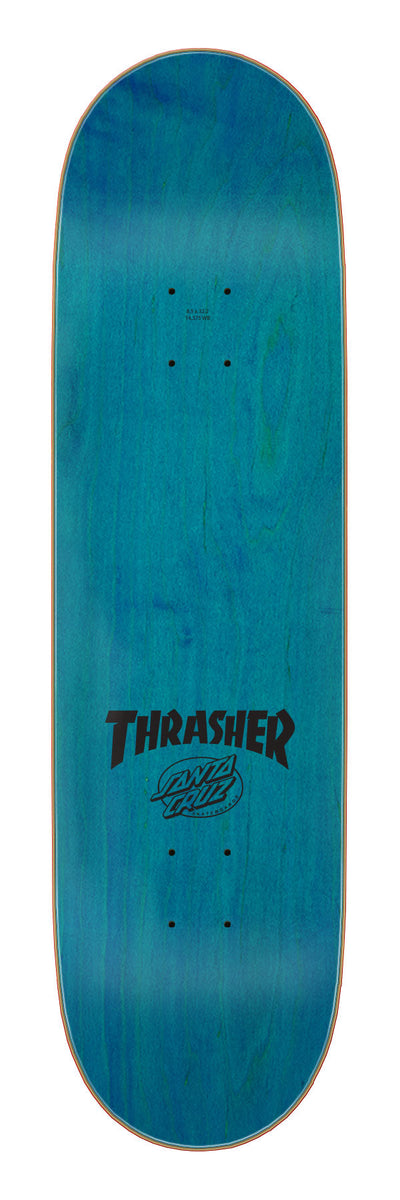 Santa Cruz - Tabla Thrasher Screaming Flame Logo 8.5x32.2 + Lija Iron - Lo Mejor De Santa Cruz - Solo Por $64990! Compra Ahora En Wallride Skateshop