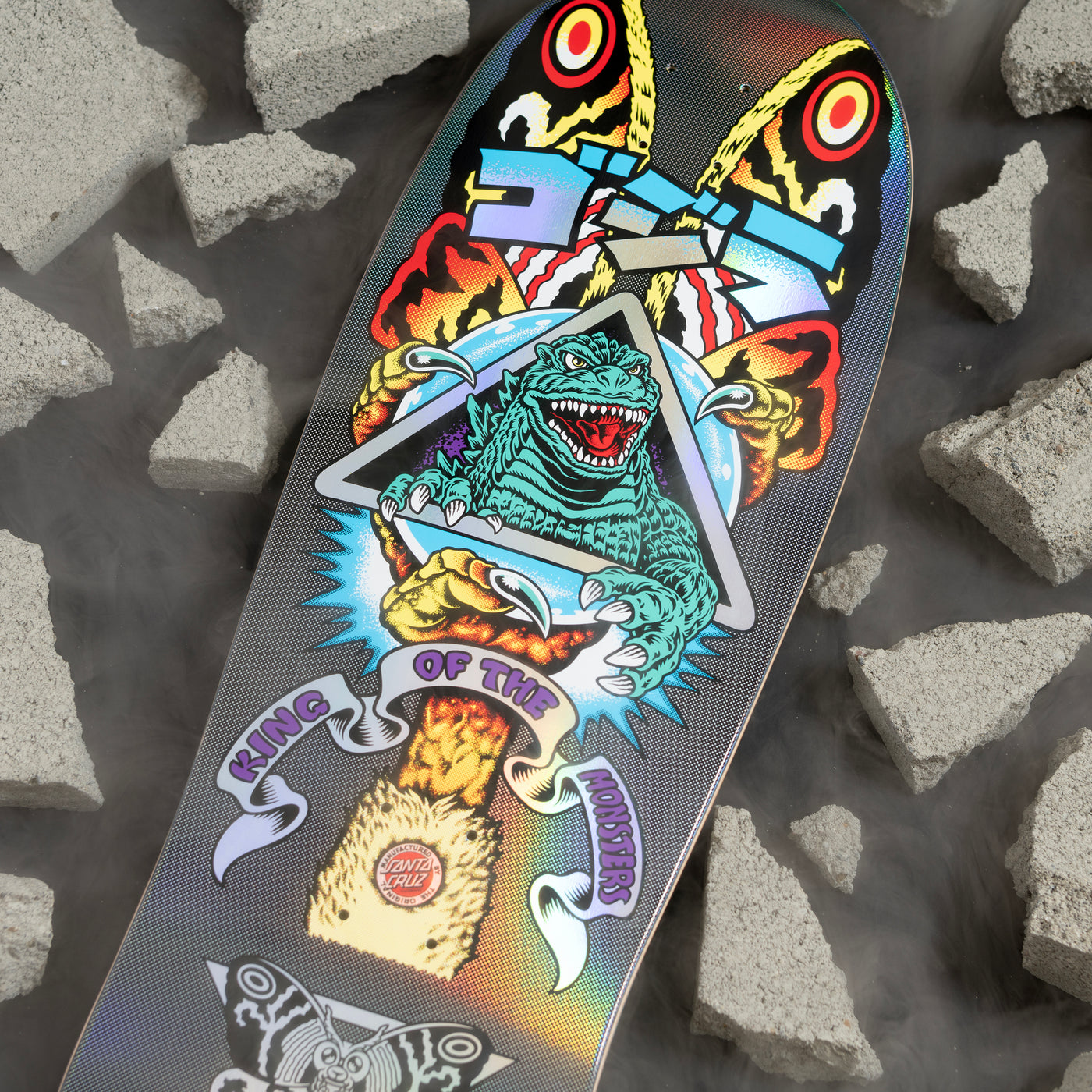 Santa Cruz - Tabla Godzilla Mothra Natas 10.538X 30 - Lo Mejor De Santa Cruz - Solo Por $89990! Compra Ahora En Wallride Skateshop