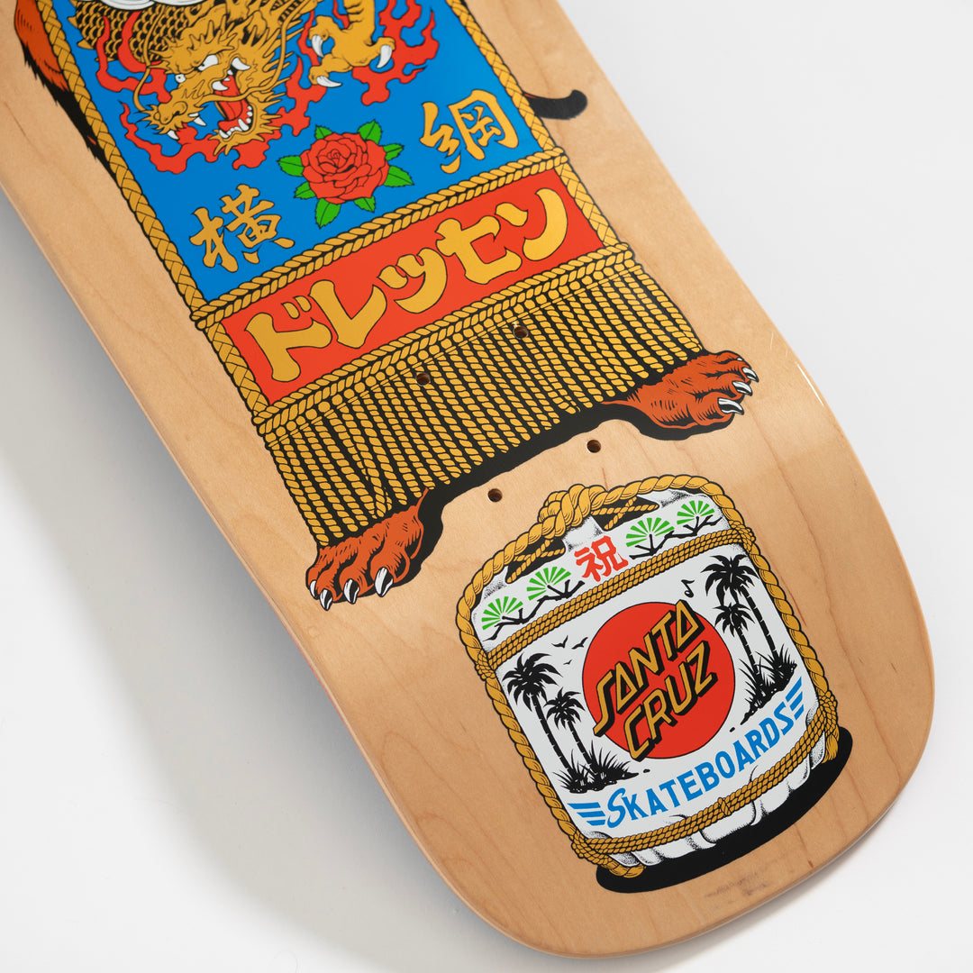 Santa Cruz - Tabla Dressen Sumo Dog Shaped 9.30x32.36 | Lo Mejor