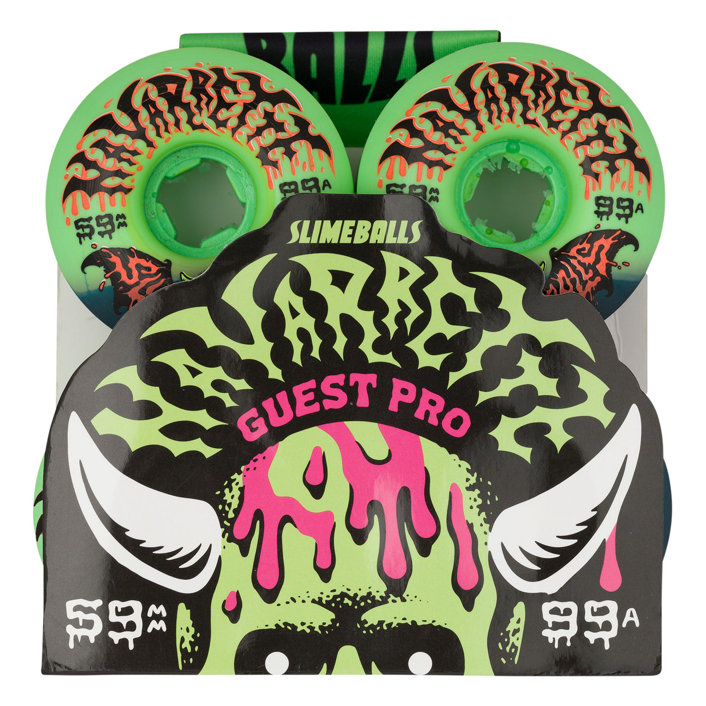 Slime Balls - Ruedas Darren Navarrette Speed Balls Green Black 99a 59mm - Lo Mejor De Slime Balls - Solo Por $39990! Compra Ahora En Wallride Skateshop