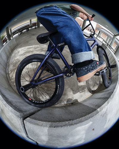 Vans - Zapatillas BMX Slip-On Black/Red