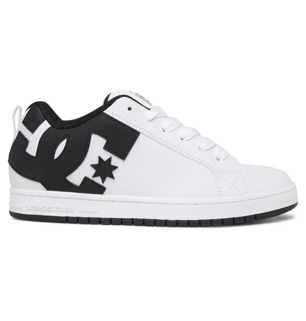 DC - Zapatillas Court Graffik White/Black/Black