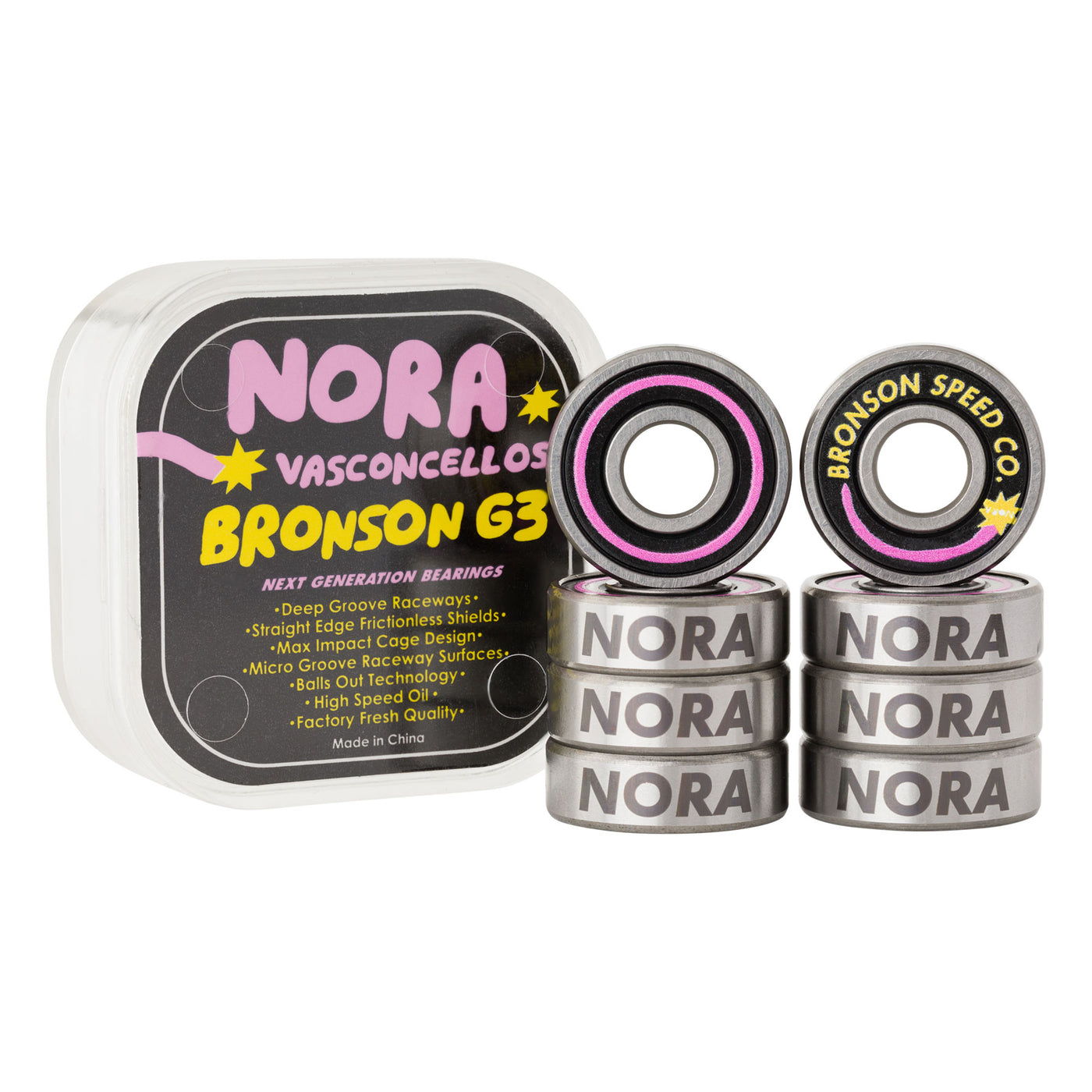 Bronson - Rodamientos G3 Nora Vasconcellos - Lo Mejor De Bronson - Solo Por $25990! Compra Ahora En Wallride Skateshop