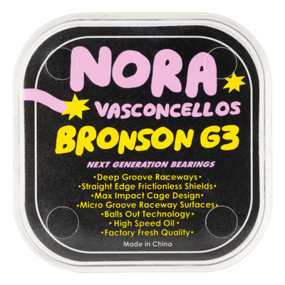 Bronson - Rodamientos G3 Nora Vasconcellos - Lo Mejor De Bronson - Solo Por $25990! Compra Ahora En Wallride Skateshop