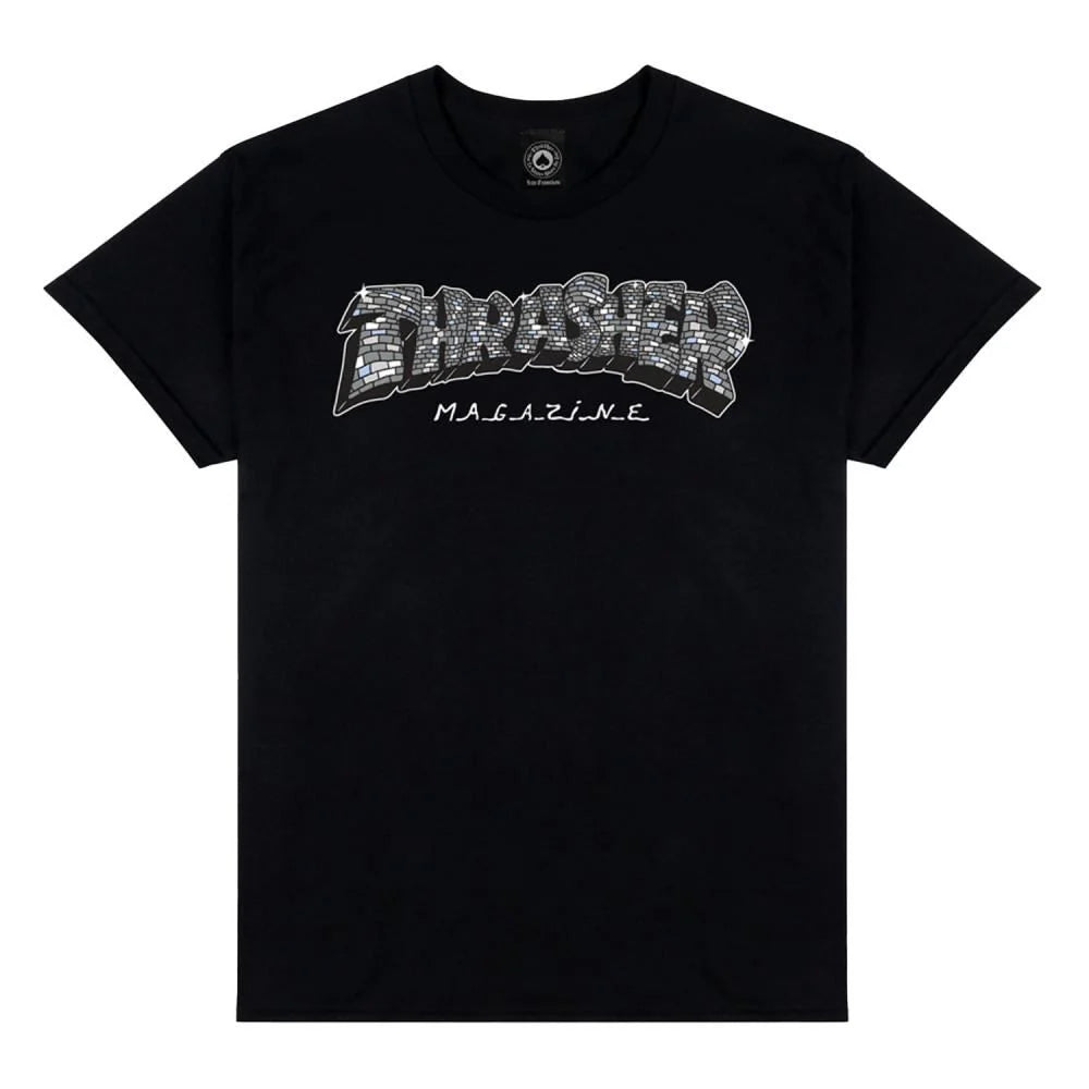Thrasher - Polera Disco By Spanky Black
