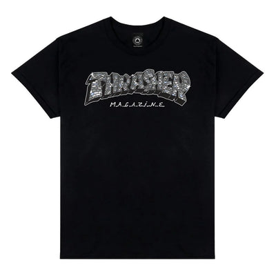 Thrasher - Polera Disco By Spanky Black