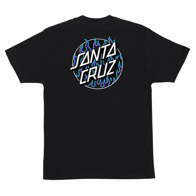 Santa Cruz - Polera Thrasher Flame Dot Black - Lo Mejor De Santa Cruz - Solo Por $29990! Compra Ahora En Wallride Skateshop