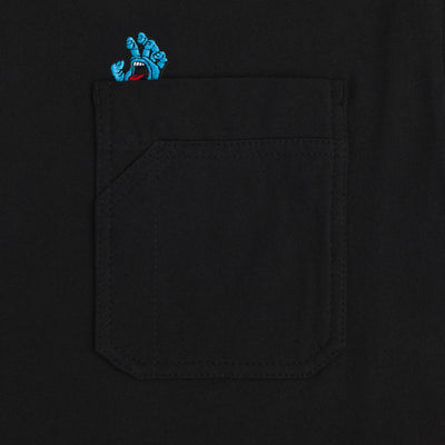 Santa Cruz - Polera Screaming Hand Utility Pocket Black - Lo Mejor De Santa Cruz - Solo Por $24990! Compra Ahora En Wallride Skateshop