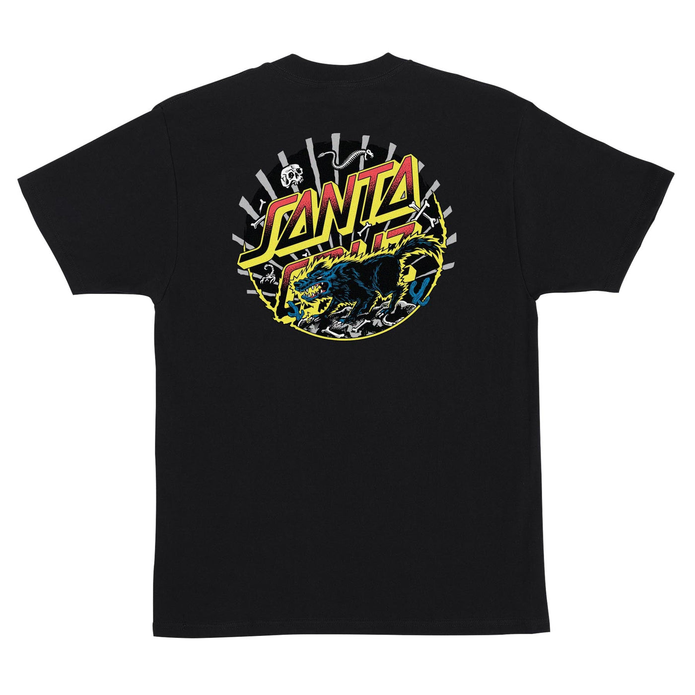 Santa Cruz - Polera Kendall Wolf Dot Black - Lo Mejor De Santa Cruz - Solo Por $24990! Compra Ahora En Wallride Skateshop