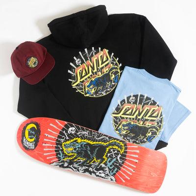 Santa Cruz - Polera Kendall Wolf Dot Black - Lo Mejor De Santa Cruz - Solo Por $24990! Compra Ahora En Wallride Skateshop