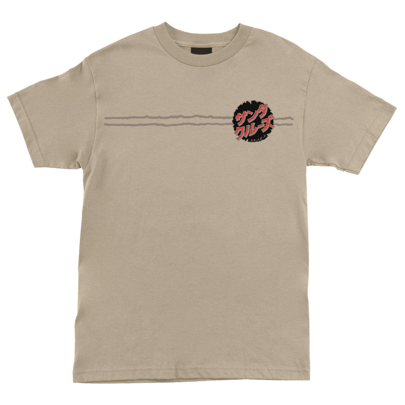 Santa Cruz - Polera Godzilla Destroyer Stripes Sand - Lo Mejor De Santa Cruz - Solo Por $29990! Compra Ahora En Wallride Skateshop