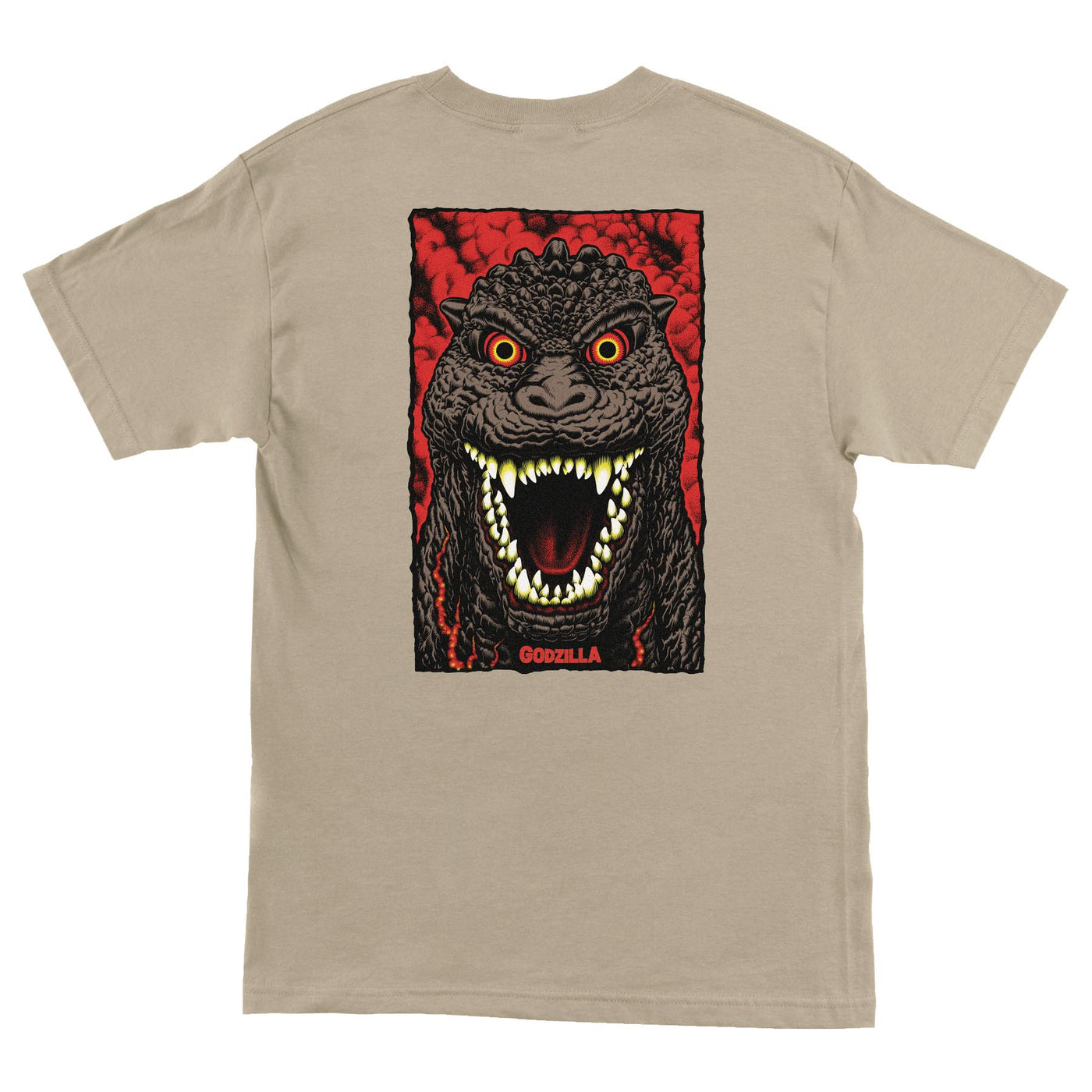 Santa Cruz - Polera Godzilla Destroyer Stripes Sand - Lo Mejor De Santa Cruz - Solo Por $29990! Compra Ahora En Wallride Skateshop