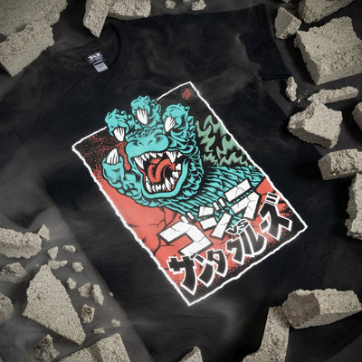 Santa Cruz - Polera Godzilla Hand Front Black - Lo Mejor De Santa Cruz - Solo Por $29990! Compra Ahora En Wallride Skateshop