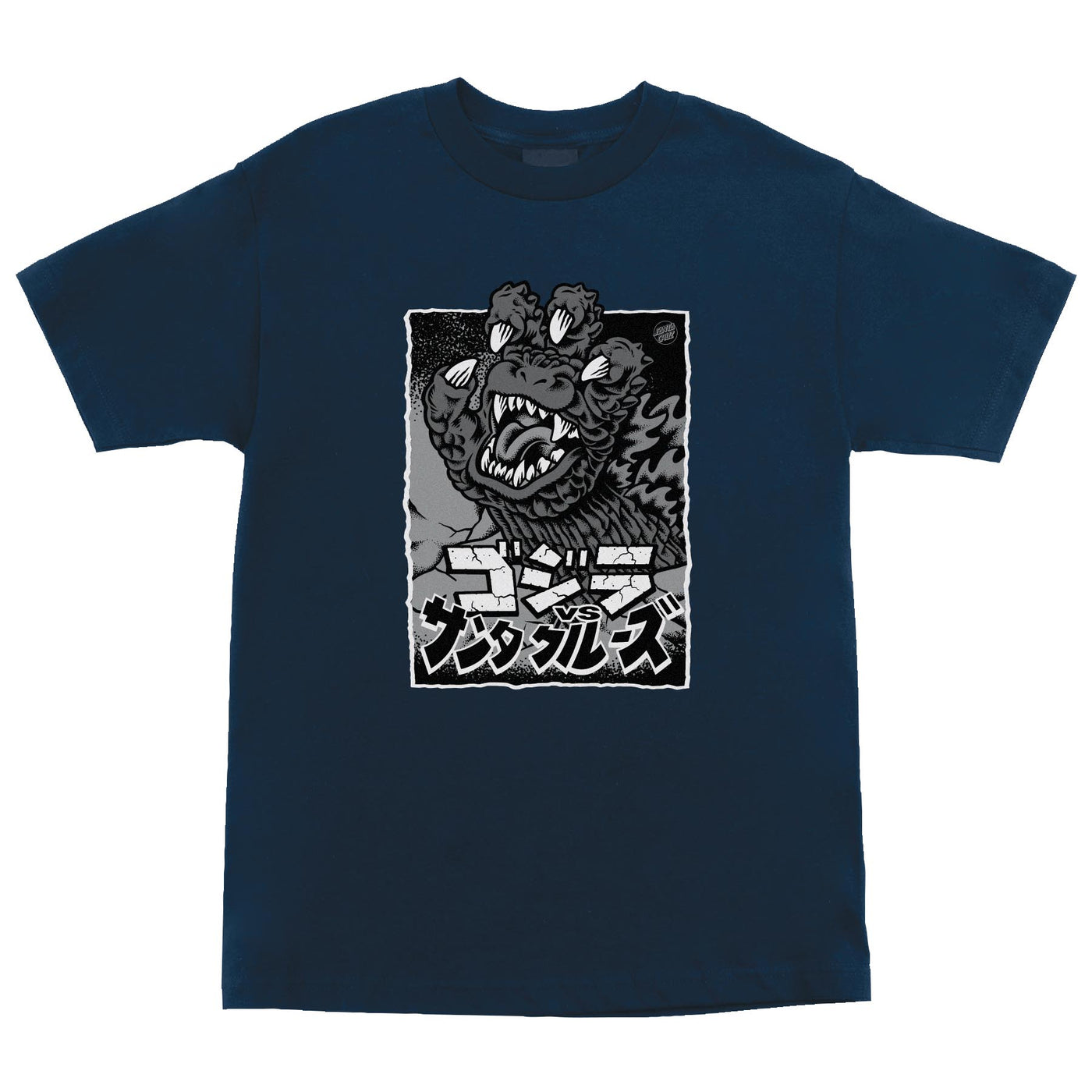 Santa Cruz - Polera Godzilla Hand Front Navy - Lo Mejor De Santa Cruz - Solo Por $29990! Compra Ahora En Wallride Skateshop