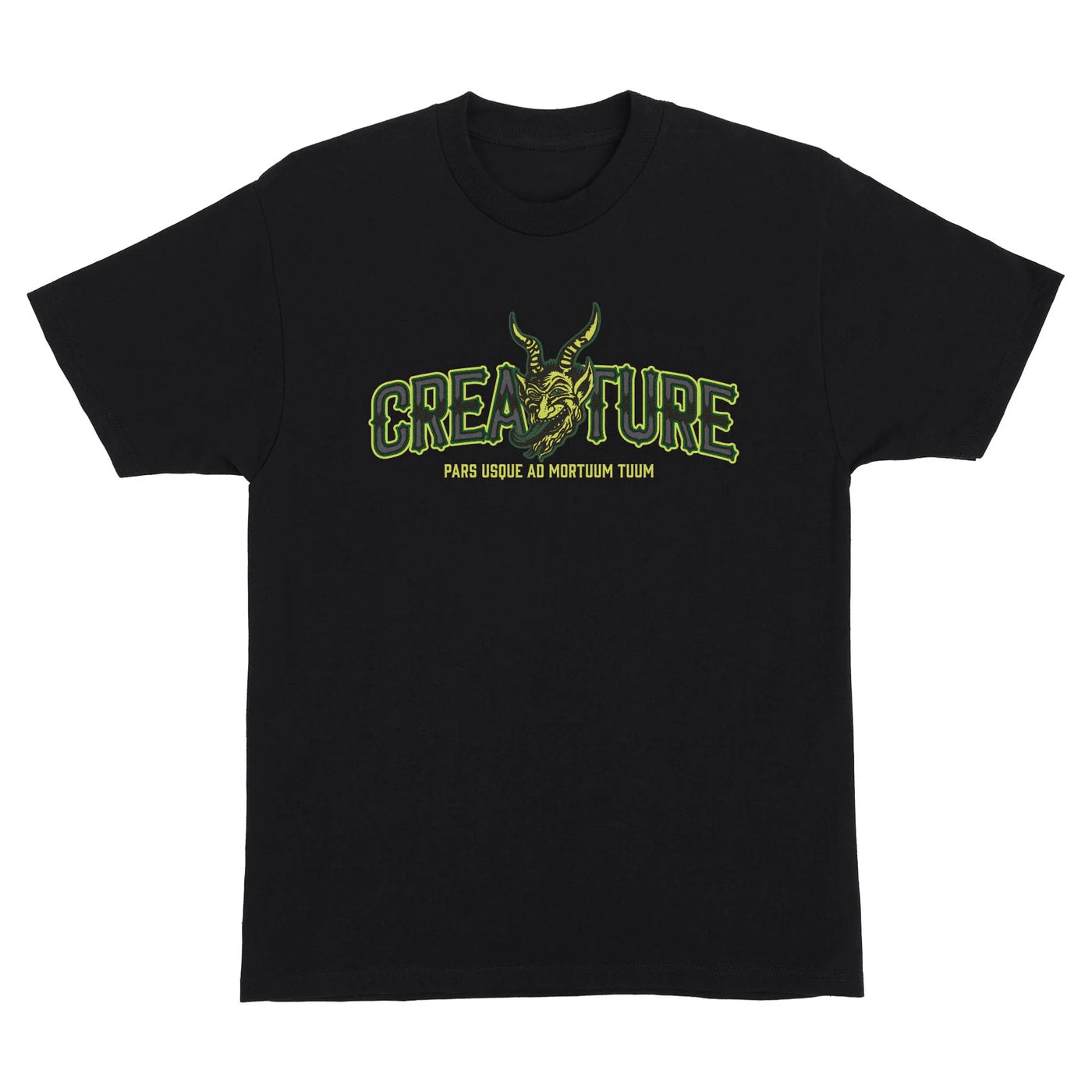 Creature	- Polera Drop Out Black