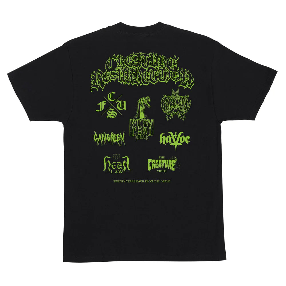 Creature	- Polera Resurrection XX Black