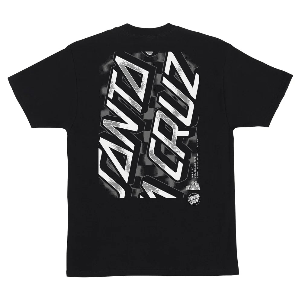 Santa Cruz - Polera Intersect Ovrszd Black