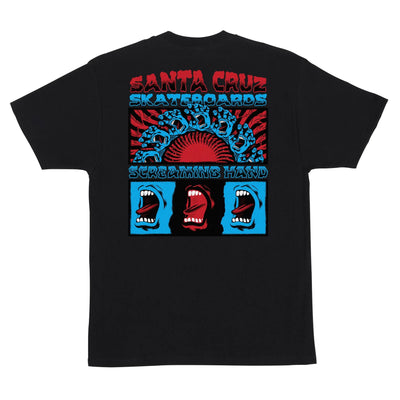Santa Cruz - Polera Screaming Connect Black