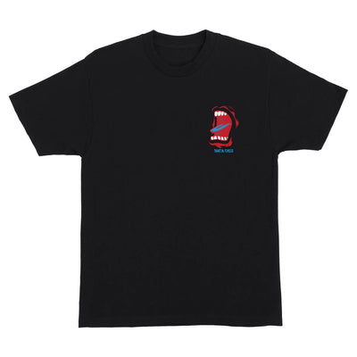 Santa Cruz - Polera Screaming Connect Black