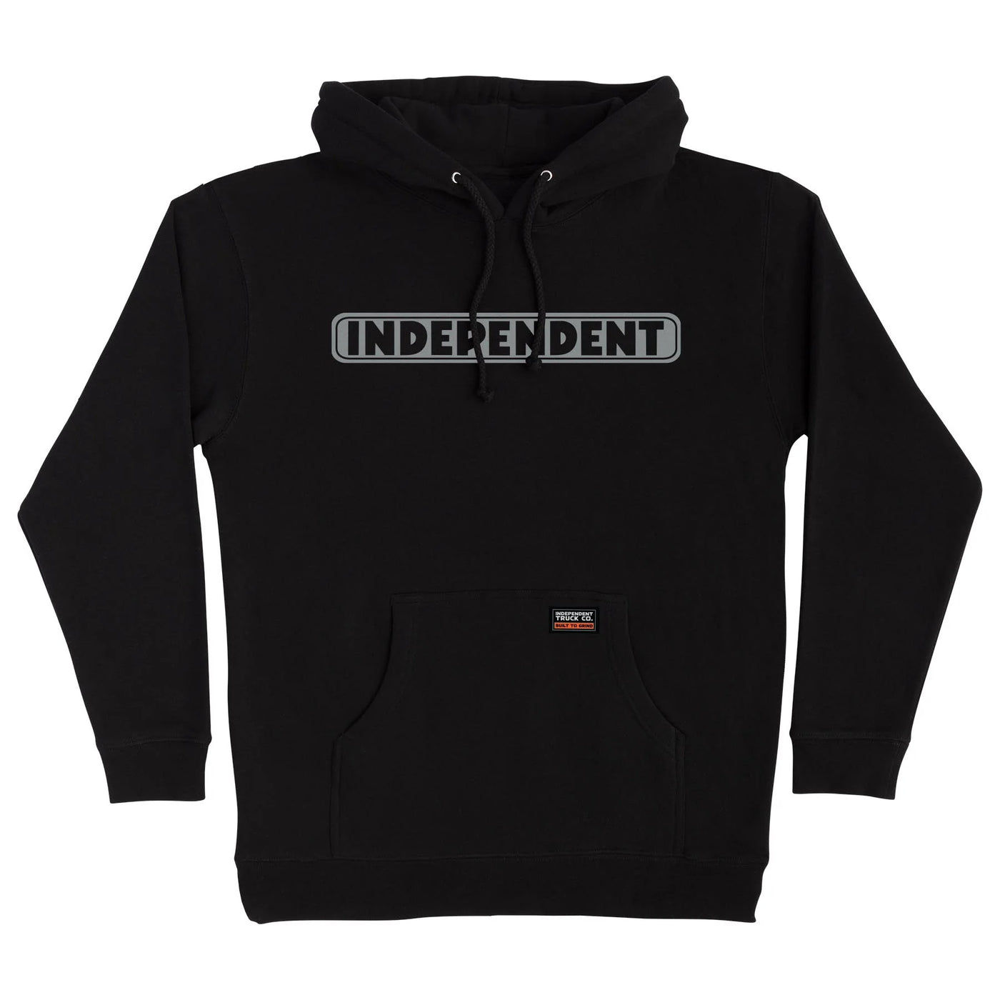 Independent	- Poleron Canguro Bar Logo Reflective Black