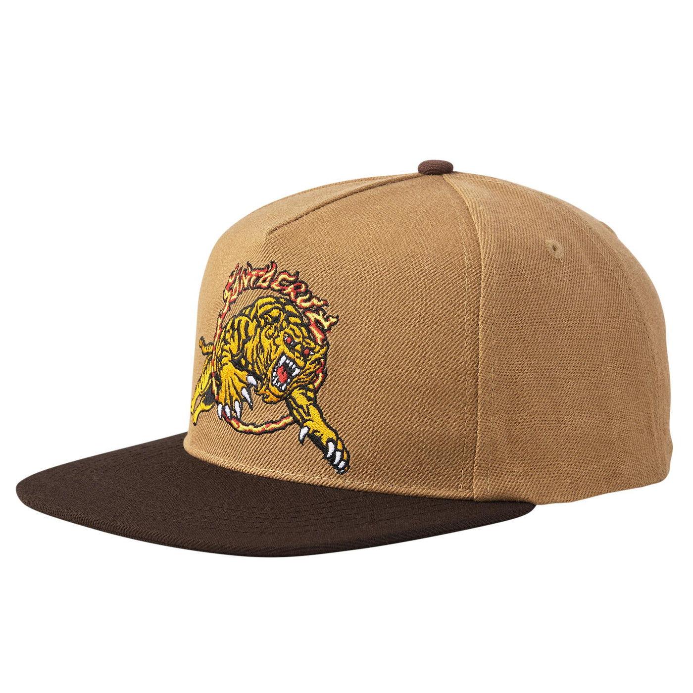 Santa Cruz - Gorro Snapback Salba Tiger Khaki/Brown - Lo Mejor De Santa Cruz - Solo Por $29990! Compra Ahora En Wallride Skateshop