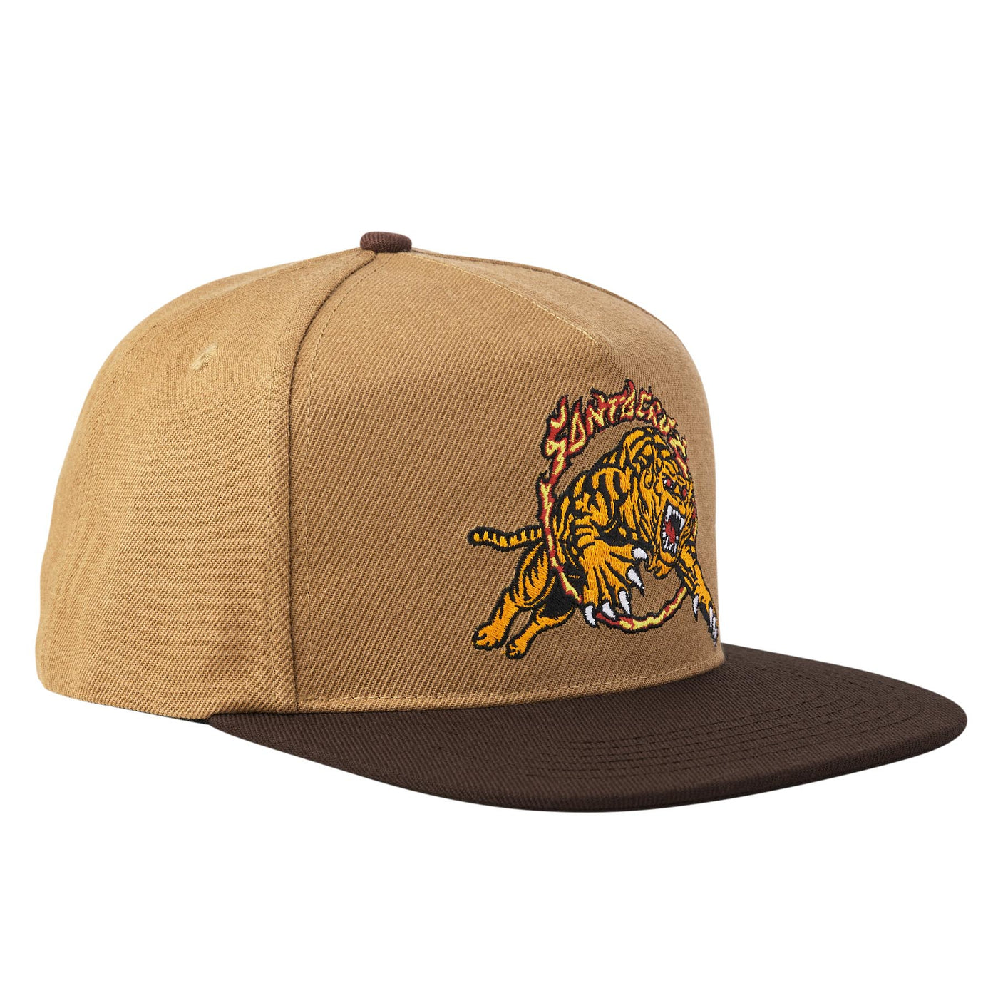 Santa Cruz - Gorro Snapback Salba Tiger Khaki/Brown - Lo Mejor De Santa Cruz - Solo Por $29990! Compra Ahora En Wallride Skateshop