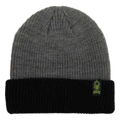 Creature - Gorro Beanie Bonehead Label Long Shoreman Black/Grey - Lo Mejor De Creature - Solo Por $19990! Compra Ahora En Wallride Skateshop