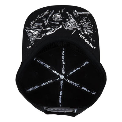 Independent - Gorro Snapback Bratrud Notebook Unstructured Black