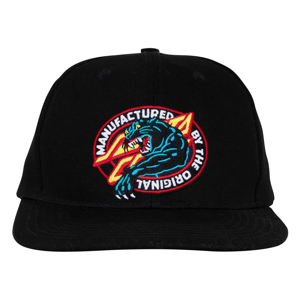 Santa Cruz - Gorro Snapback Natas MFG Panther Structured Black