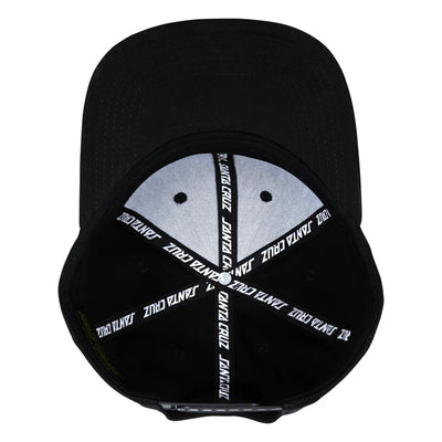 Santa Cruz - Gorro Snapback Natas MFG Panther Structured Black