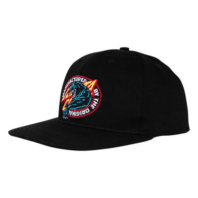 Santa Cruz - Gorro Snapback Natas MFG Panther Structured Black