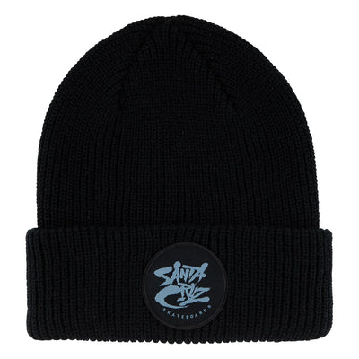 Santa Cruz - Gorro Beanie Pace Trap Long Shoreman Black