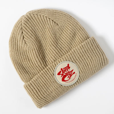 Santa Cruz - Gorro Beanie Pace Trap Long Shoreman Natural