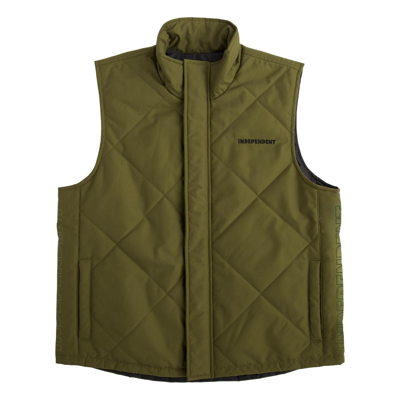 Independent - Chaqueta Vest Holloway Work Top Olive - Lo Mejor De Independent - Solo Por $64990! Compra Ahora En Wallride Skateshop