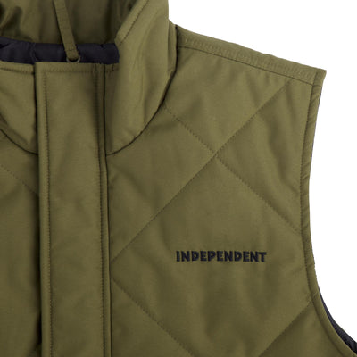 Independent - Chaqueta Vest Holloway Work Top Olive - Lo Mejor De Independent - Solo Por $64990! Compra Ahora En Wallride Skateshop