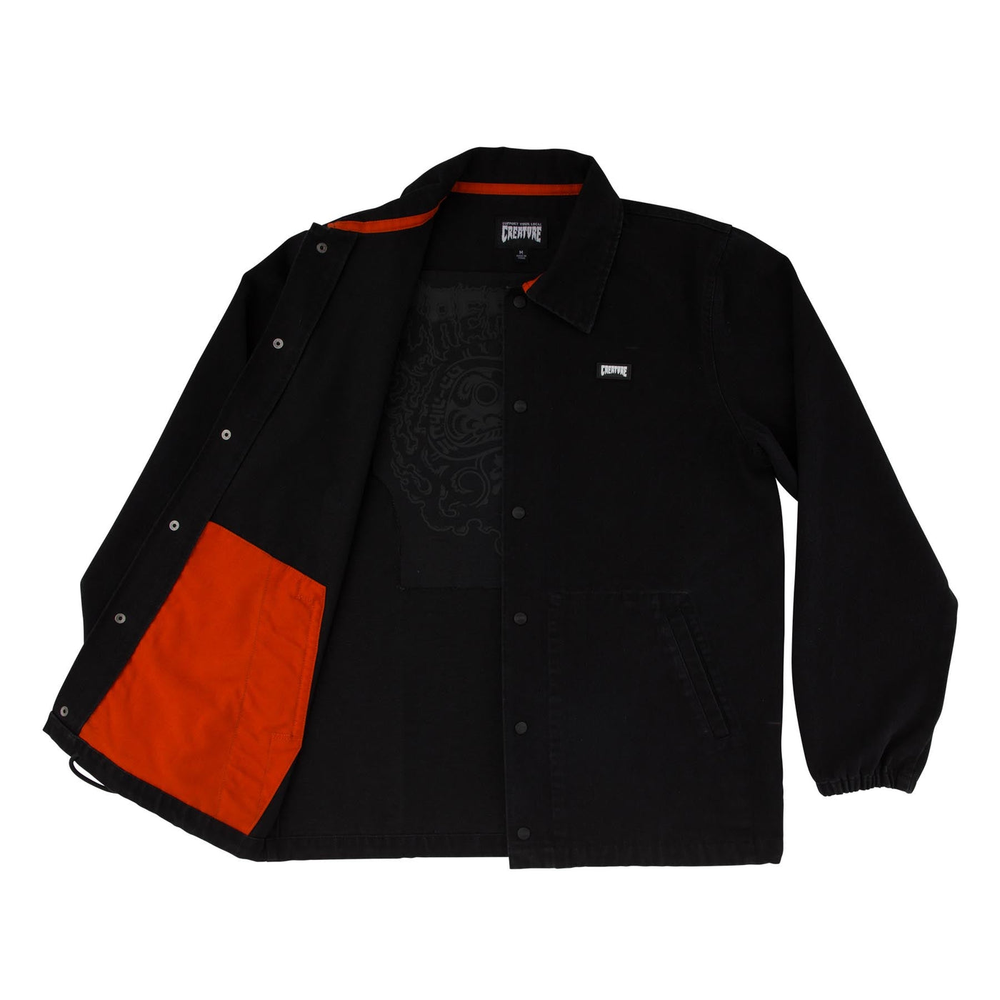 Creature - Chaqueta Fortune Black - Lo Mejor De Creature - Solo Por $71992! Compra Ahora En Wallride Skateshop